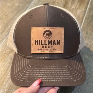 Hillman Beer Brown and Tan Cap